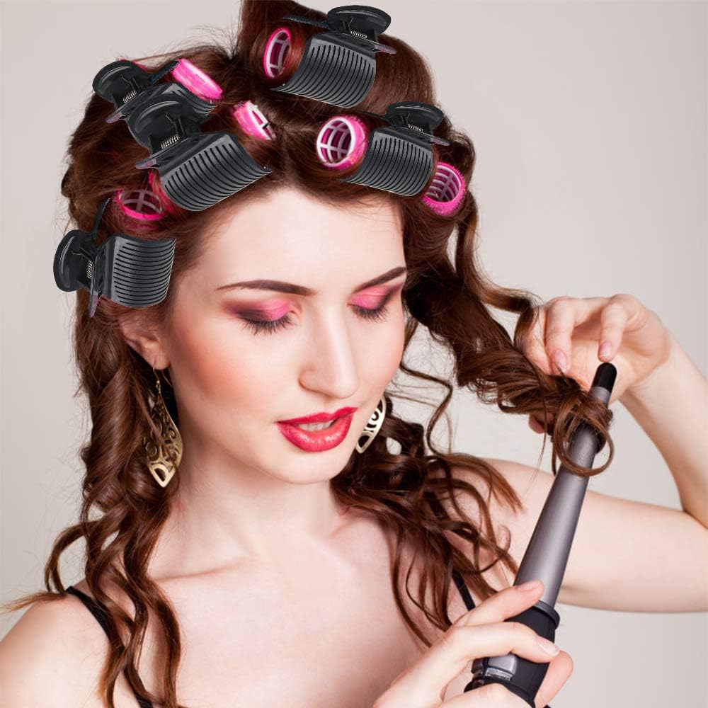 12 Pieces /OPP Hot Roller Clips Hair