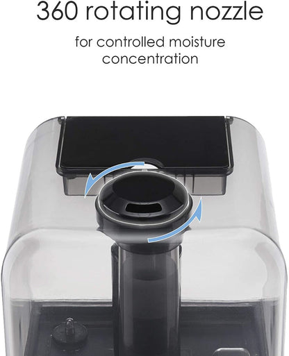 Ultrasonic Mist Air Humidifier with Remote