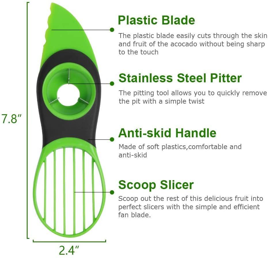 4 Pack Avocado Slicer