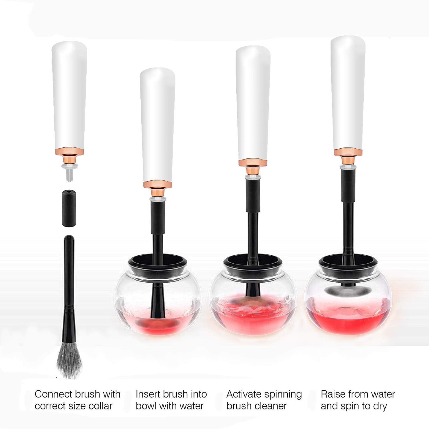 Makeup brush Cleaner-White