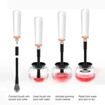 Makeup brush Cleaner-White