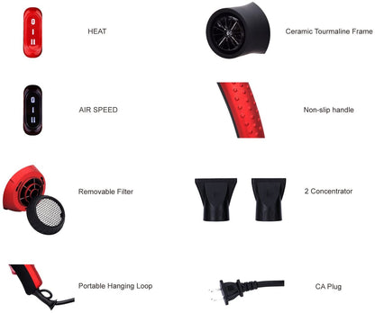 Professional Salon Infrared Hair Dryer