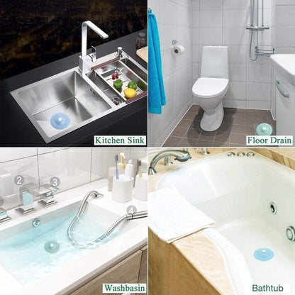 Push-type Silicone Floor Drain