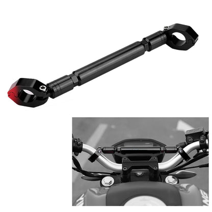 Motorcycle Modified Dragon Head Handlebar Crossbar, Multifunctional Balance Bracket Motorcycle Accessories BLACK