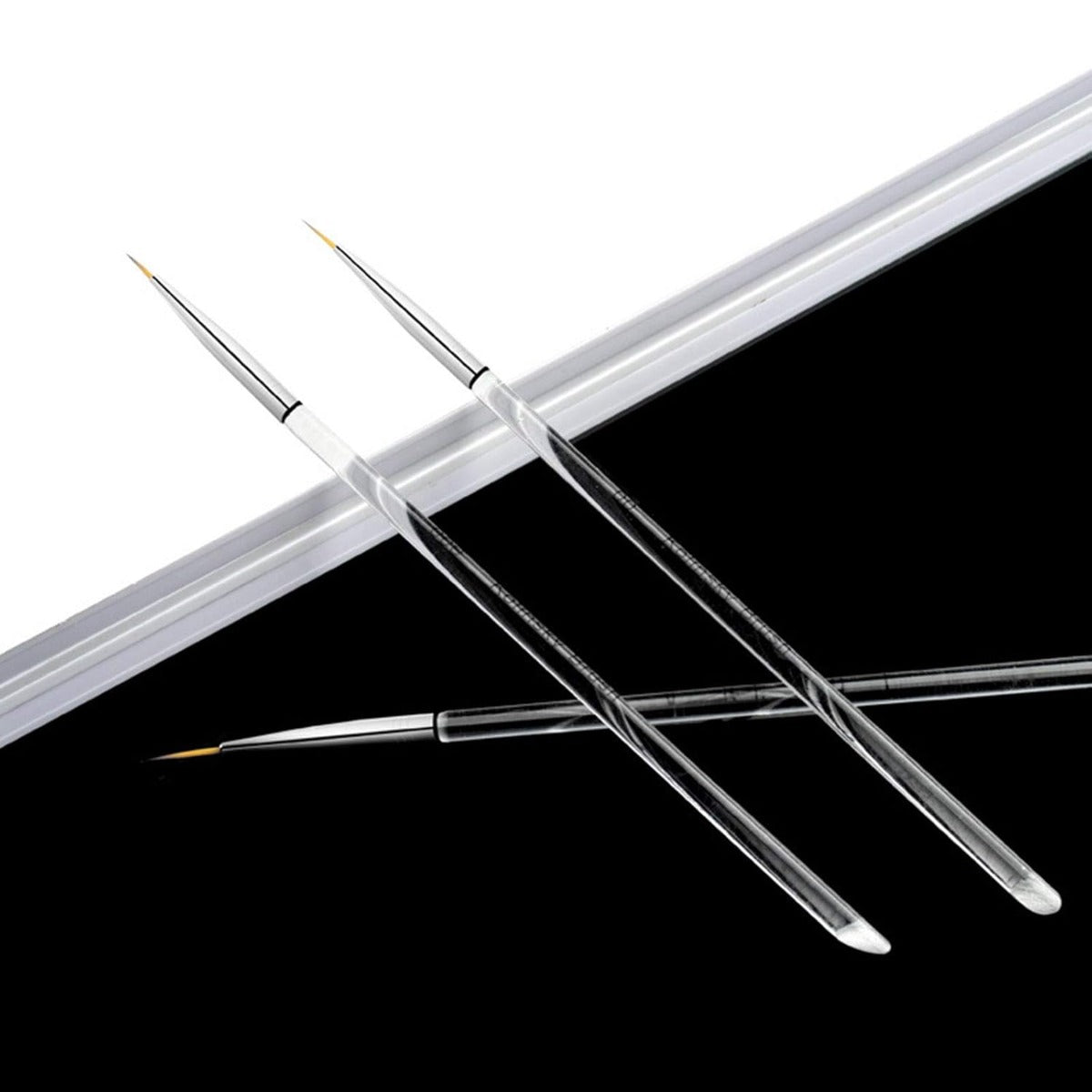 3Pcs/opp Nail Art Brushes, Thin Liner Brush