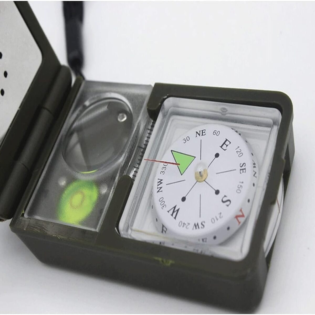 10-in-1 Tactical Survival Tool With Compass Whistle