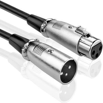 3-Pin XLR Male to Female Cable