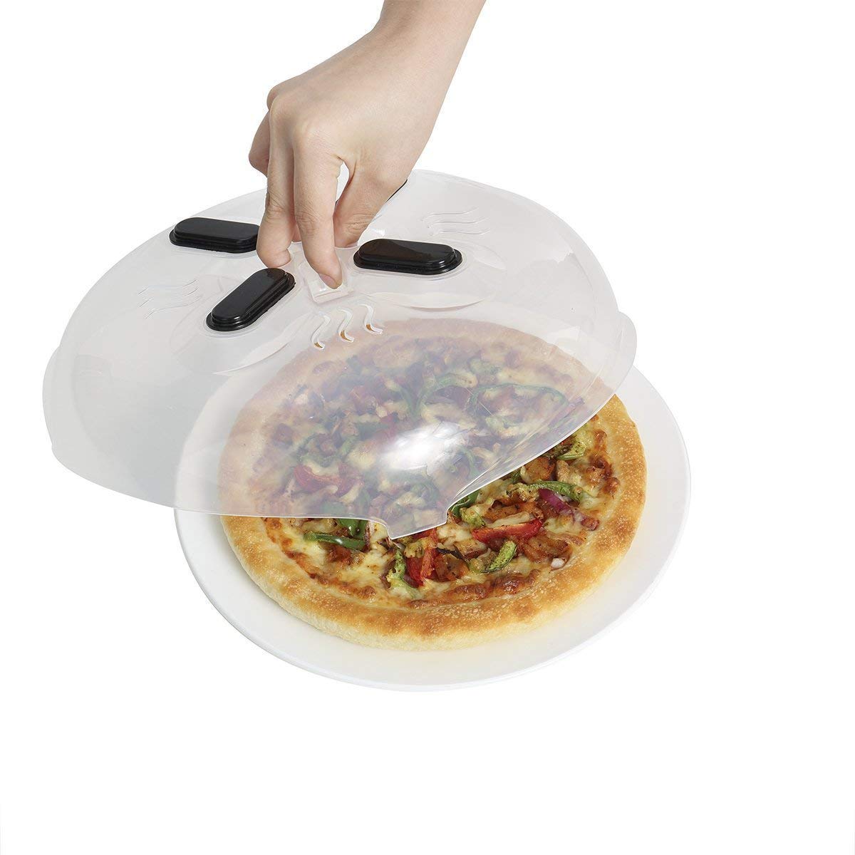 Magnetic Microwave Splatter Cover For Food