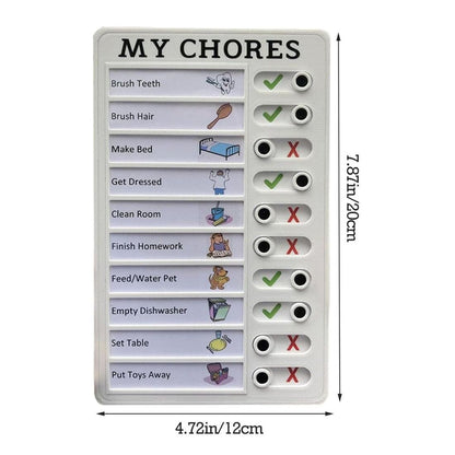 Chore Chart for Adults Boards