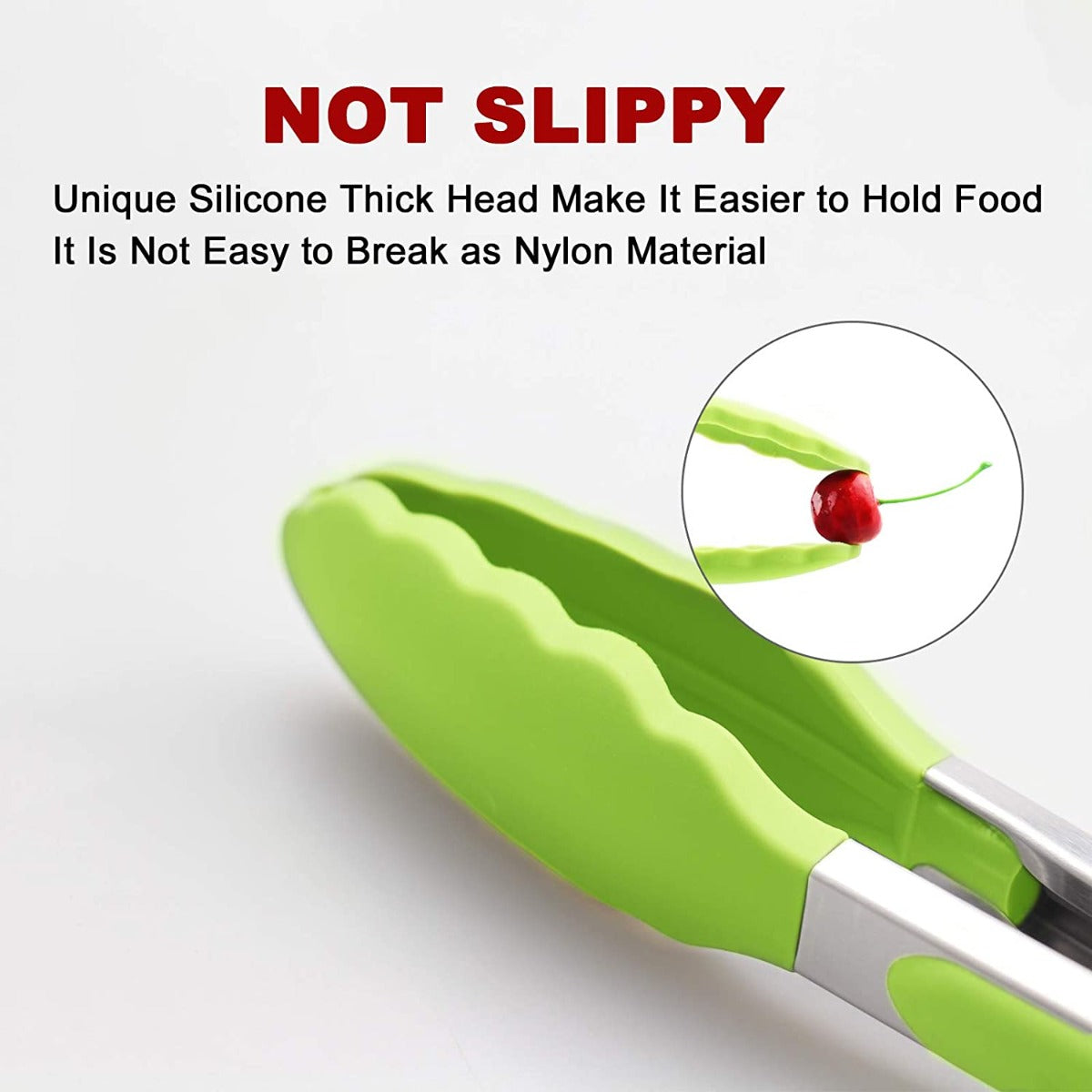 Utility Tongs 9"Green