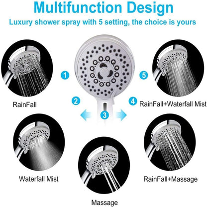 Handheld Shower Head with Hose