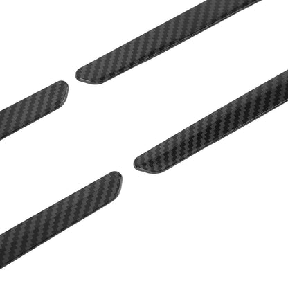 Carbon Fiber Door Silicone Sticker