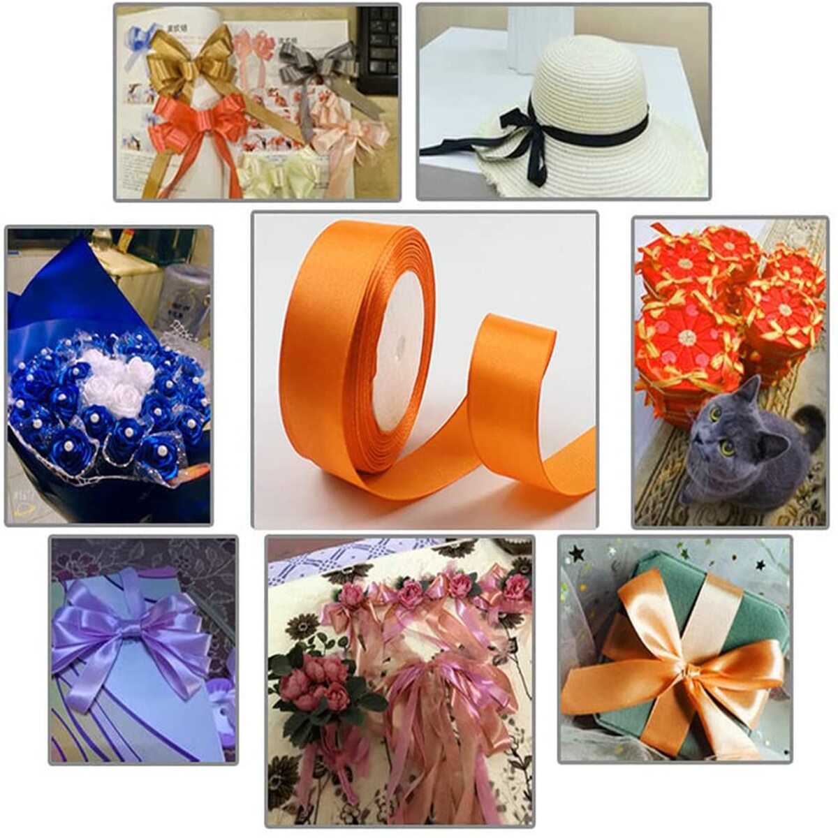 2 Pack Ribbon Crafts Gift DIY Wrap