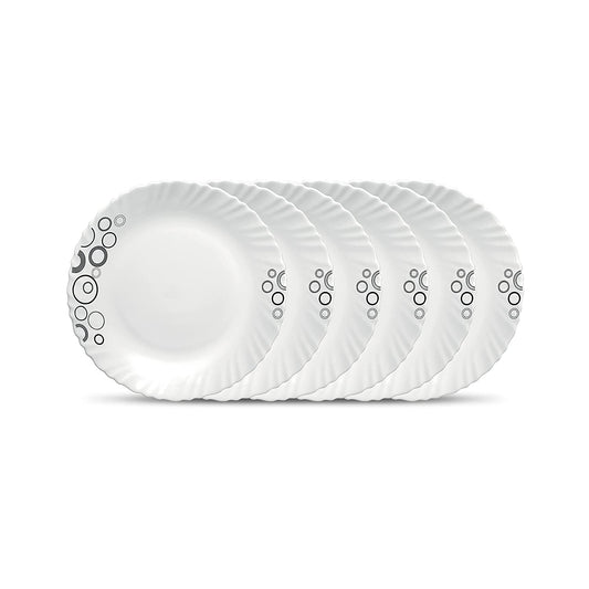 La Opal Glass Diva, Classique Collection, Opal Glass Full Plate Set 11" 6 pcs-Mistry Drops