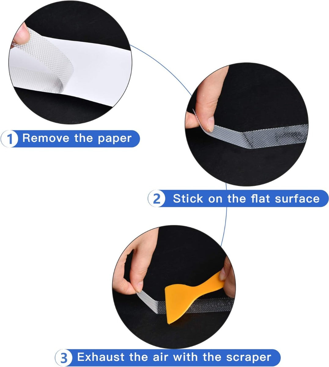 24Pcs Bath Tub Shower Stickers Anti Slip Grip Strips