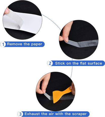 24Pcs Bath Tub Shower Stickers Anti Slip Grip Strips