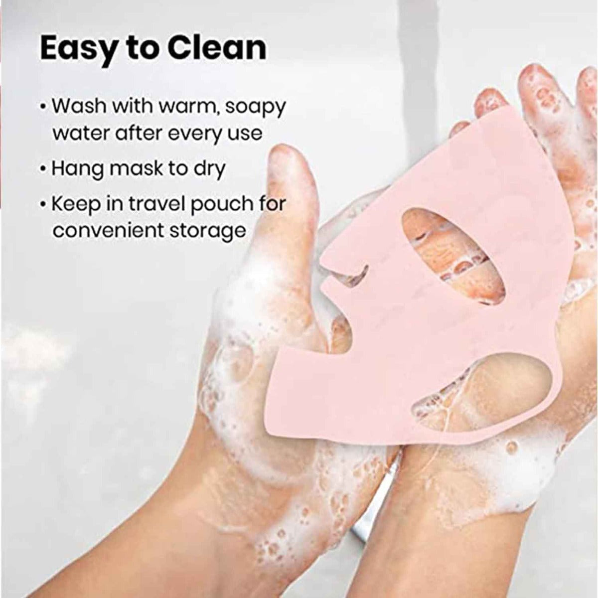 Moisturising Silicone Face Mask