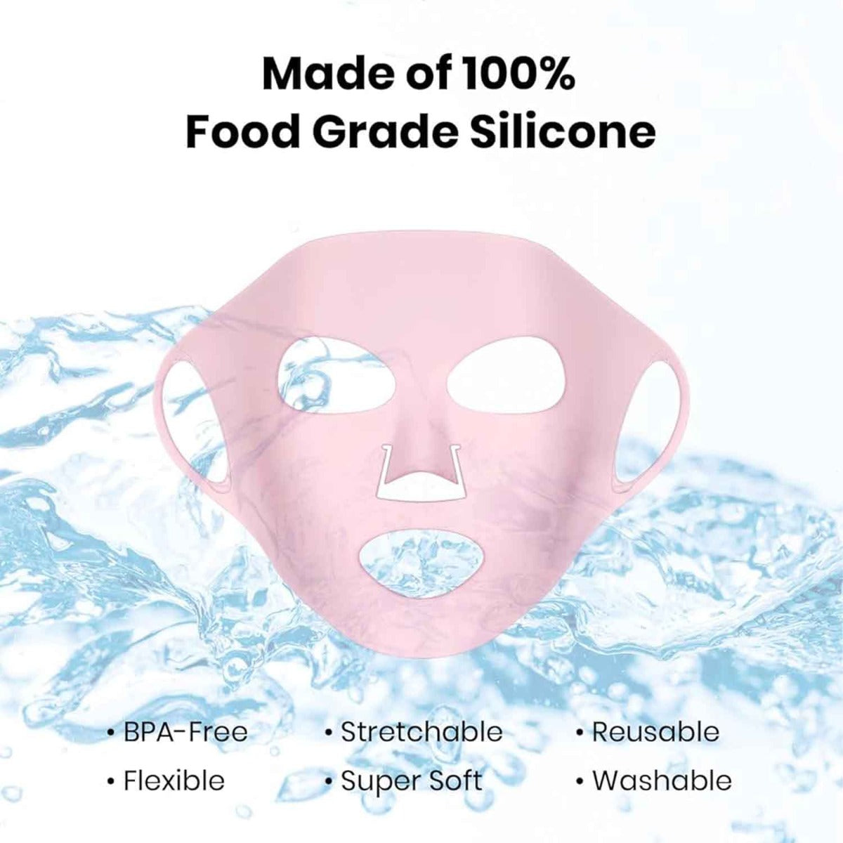 Moisturising Silicone Face Mask