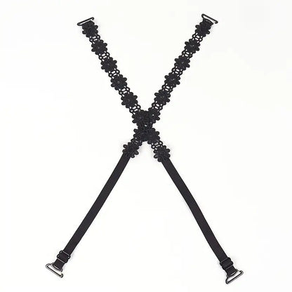 1 Pair Floral Lace Shoulder Strap