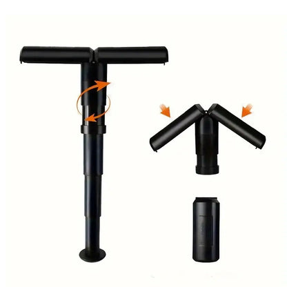 1pc Multi-functional Black Walking Stick