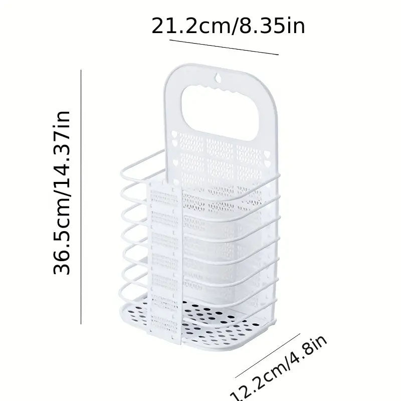 Wall Mounted Foldable Laundry Basket
