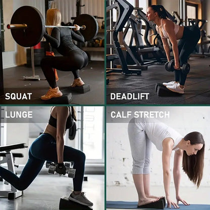 3pc Foot Pad, Stepping Board For Squat
