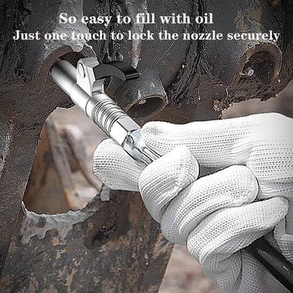 New Grease Gun Coupler Leak Proof Lock Pliers Lubrication Tip