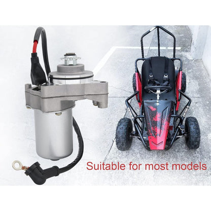 3 Bolt Top Electric Starter Motor Replacement For 50cc 70cc 90cc 110cc 125cc
