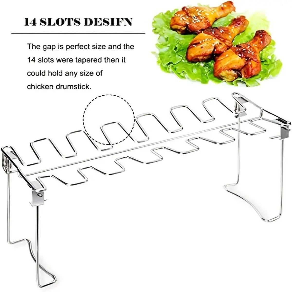 Grill Rack Chicken Leg For Oven