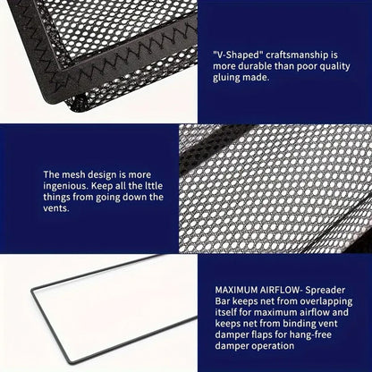 2 Pcs Floor Register Filters Vent Cover