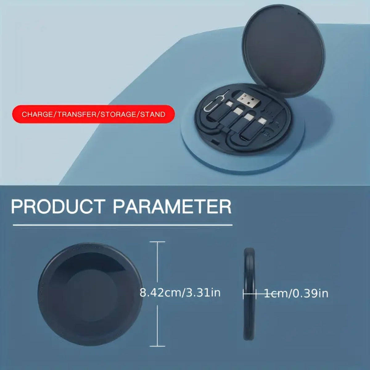 Multi USB Charging Adapter Cable Kit