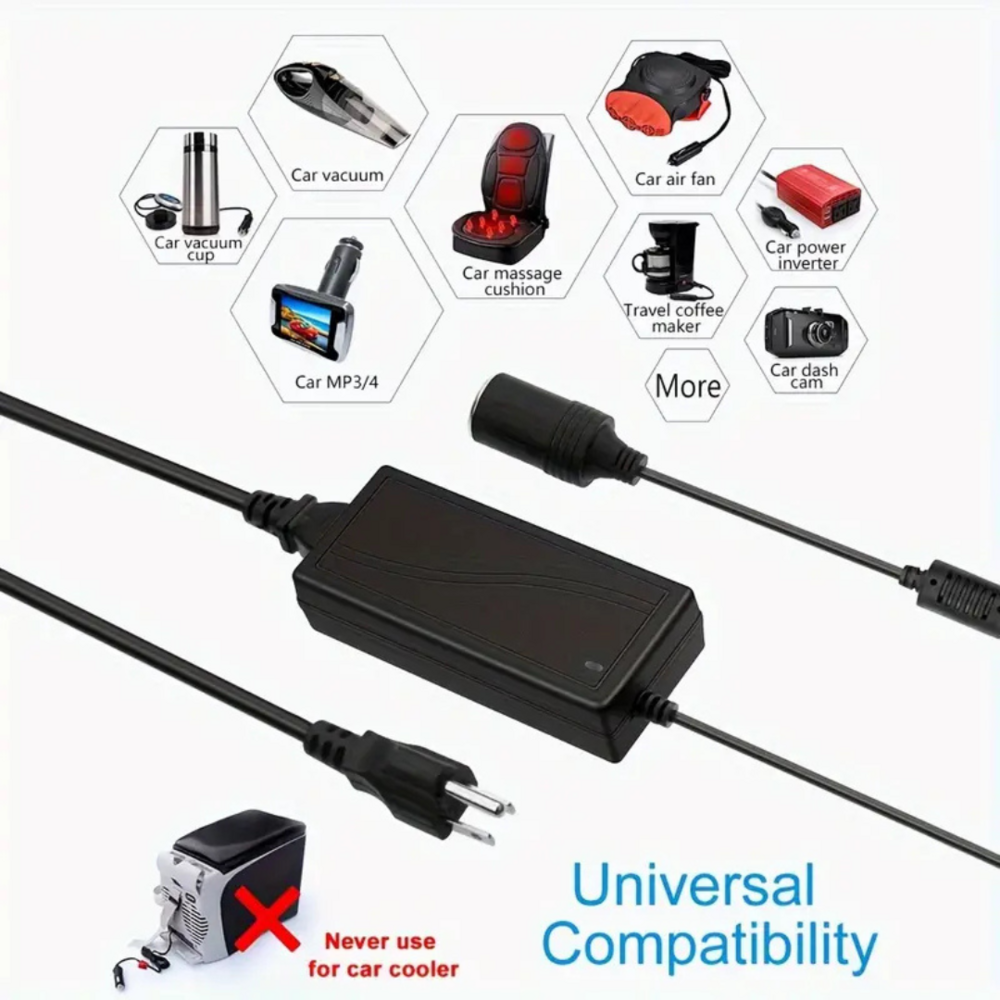 60W DC Car Converter Cigarette Lighter Socket