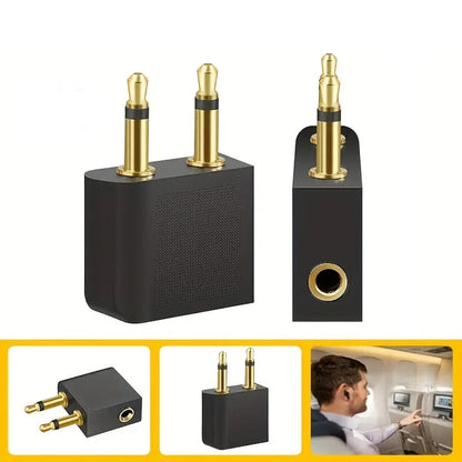 3.5mm Headphone Splitter 1 Male to 2 Female Audio Jacks