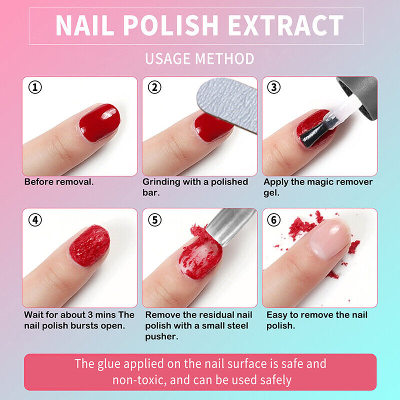 Nail Gel Polish Remover 15ML