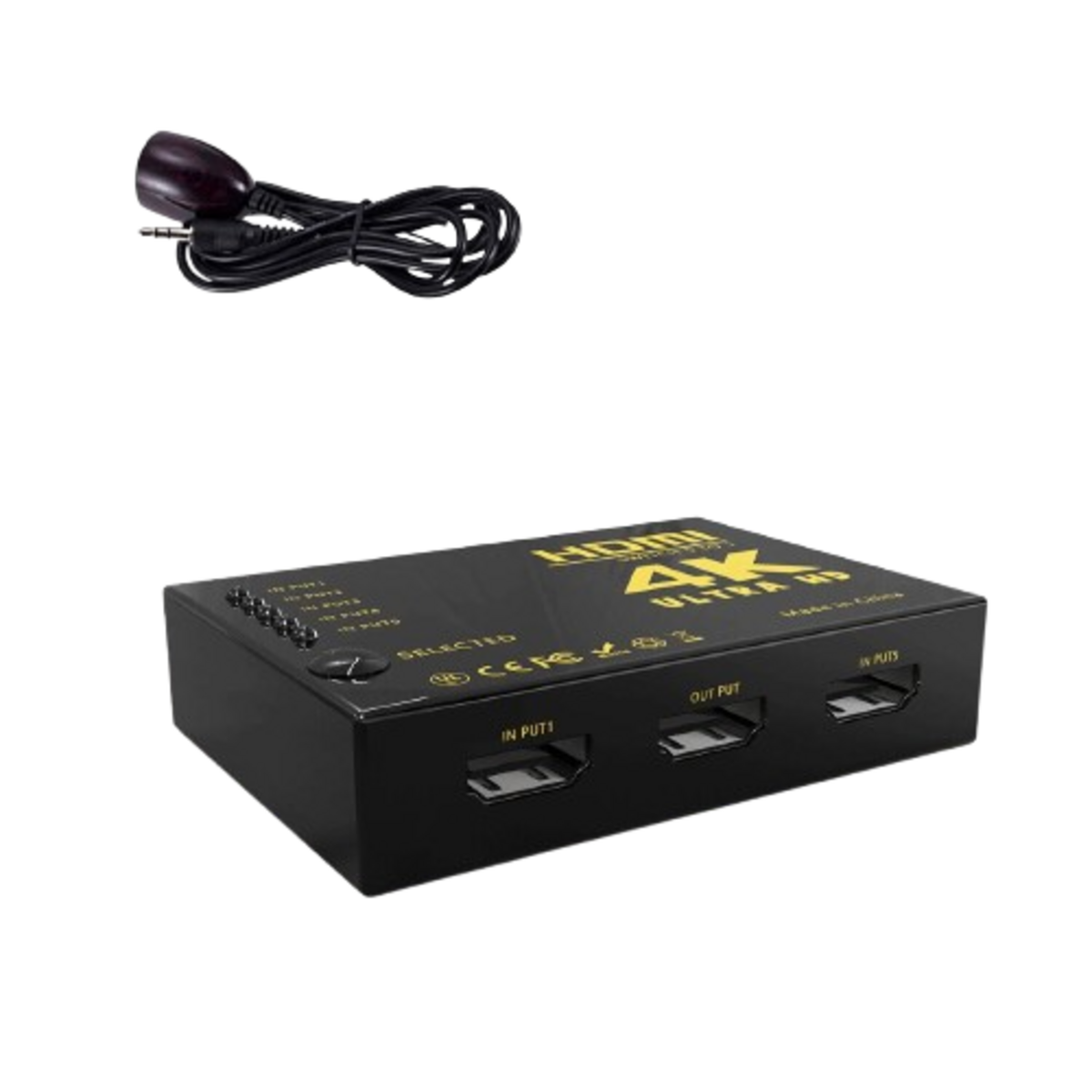 5-Port HDTV Switch Splitter with Push Button