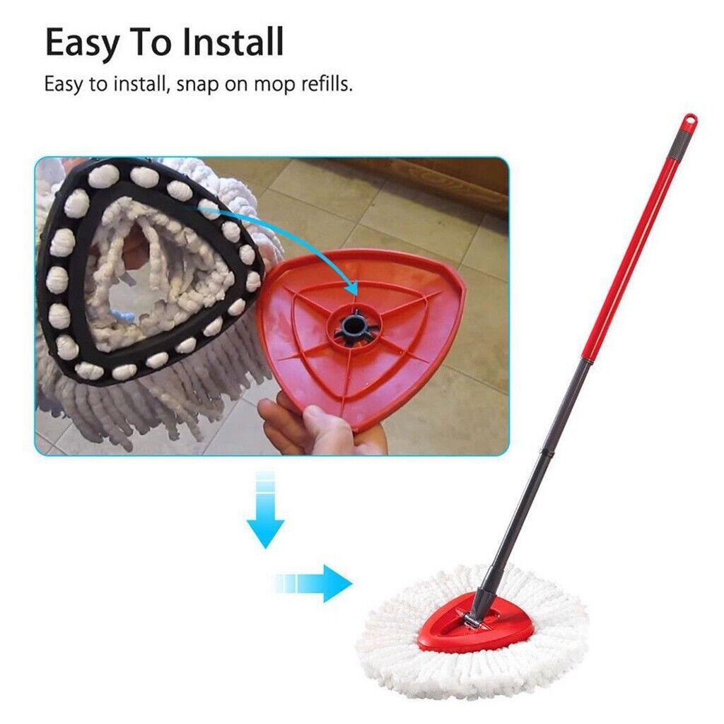 Microfiber Spin Mop Refill Replacement Head