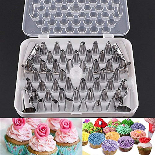 52 Pcs Cake Decoration Nozzle Tips Set