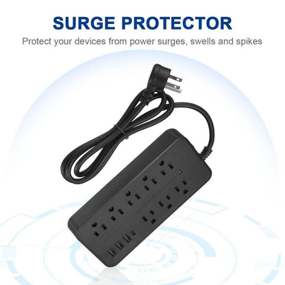 USB Surge Protector Power Strip