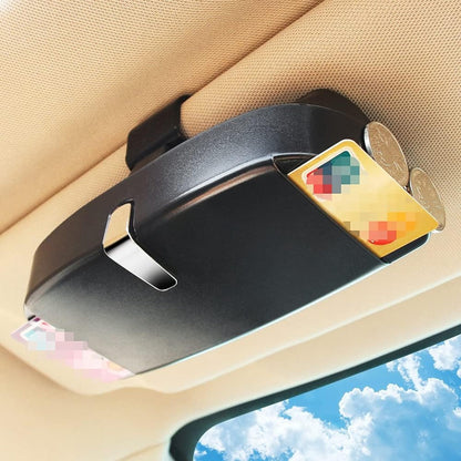 Universal Car Visor Sunglasses Case