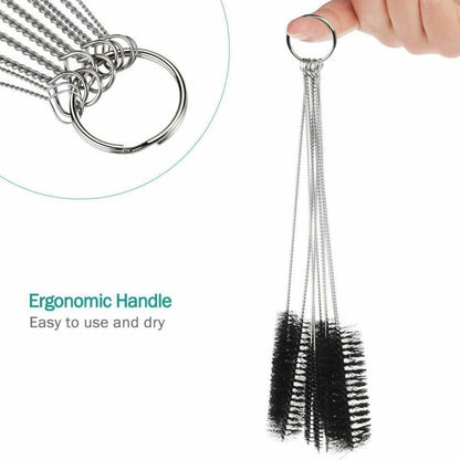 Nylon Straw Brush Cleaner Bottle Tube
