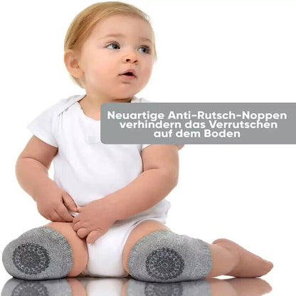 Baby Crawling Cushion Knee Pads Grey