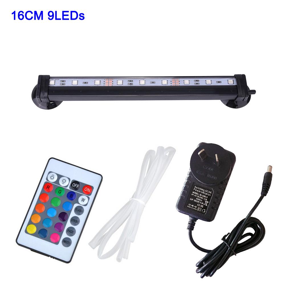 RGB Fish Tank Led Light -16cm 9LEDs
