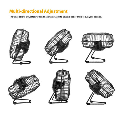 USB Mini Fan Cooling Desk -6inch