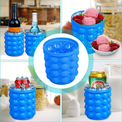 Silicone Ice Cube Magic Maker Mold