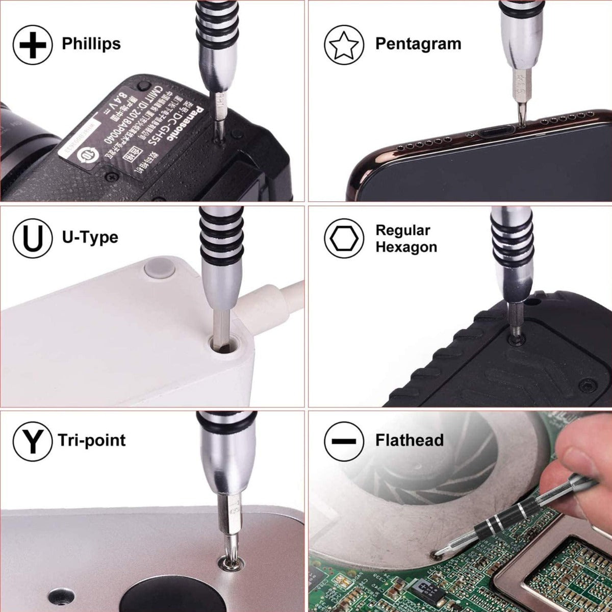 110Pcs Precision Screwdriver Set