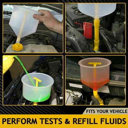 15Pcs Spill Proof Coolant Filling Kit