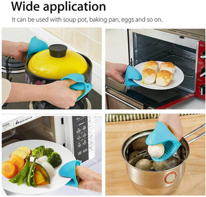 Heat Insulation Gloves-Blue