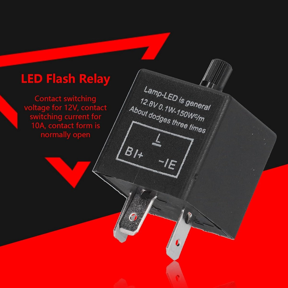 60-180min 3 Pin CF13 EP34 Car Flasher Relay Fix LED Light