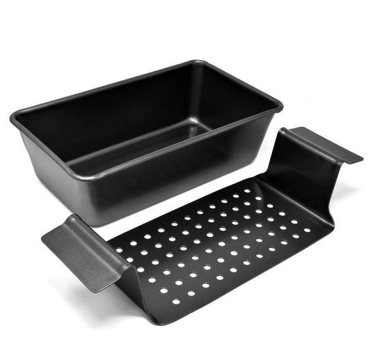 Meatloaf Pan Bread Pan Large Healthy Coating Meatloaf Pan With Drain Drip Tray