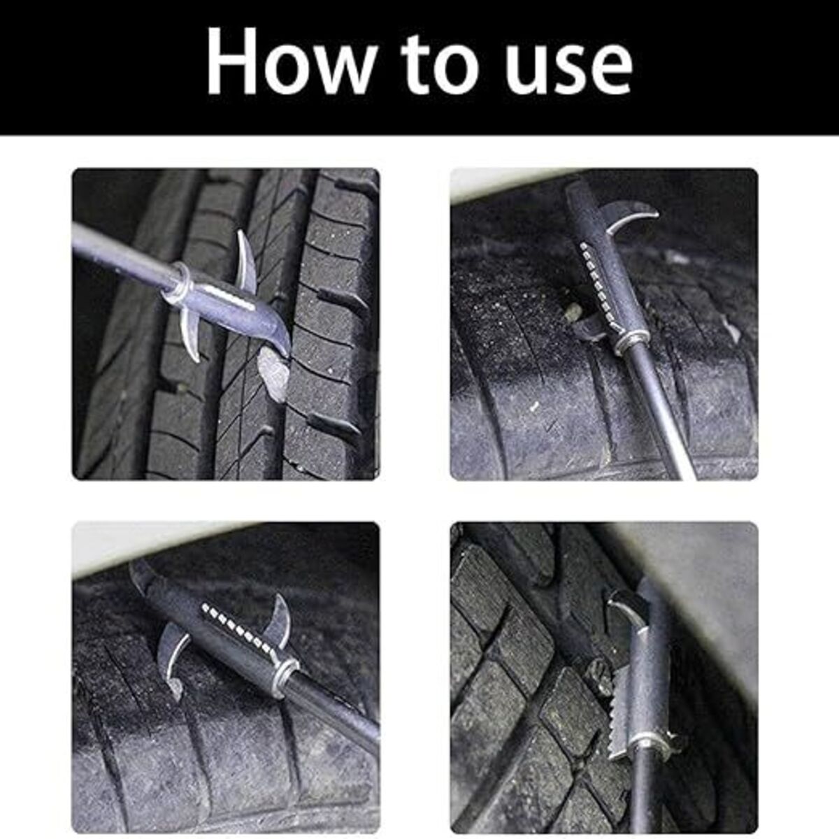 Glowick All Car and Bike Groove Slot Stones Removing Accessories